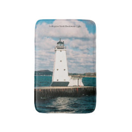 Ludington North Breakwater Light bathmat Badrumsmatta