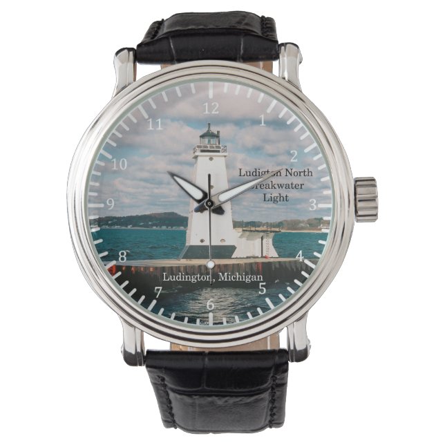 Ludington North Breakwater Light watch Armbandsur (Framsida)