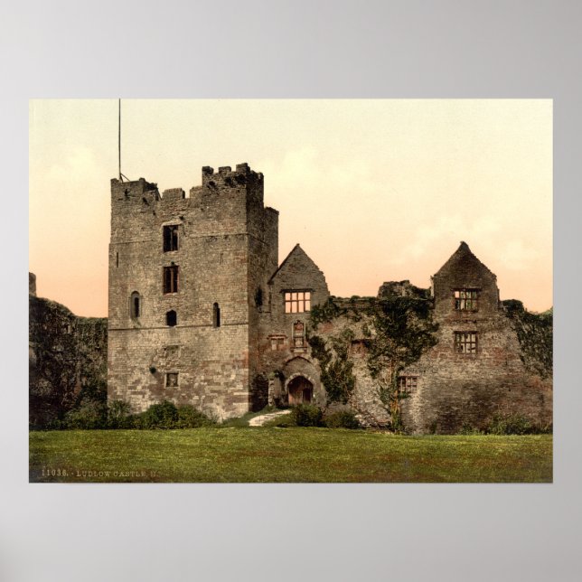 Ludlow Castle II, Shropshire, England Poster (Framsidan)