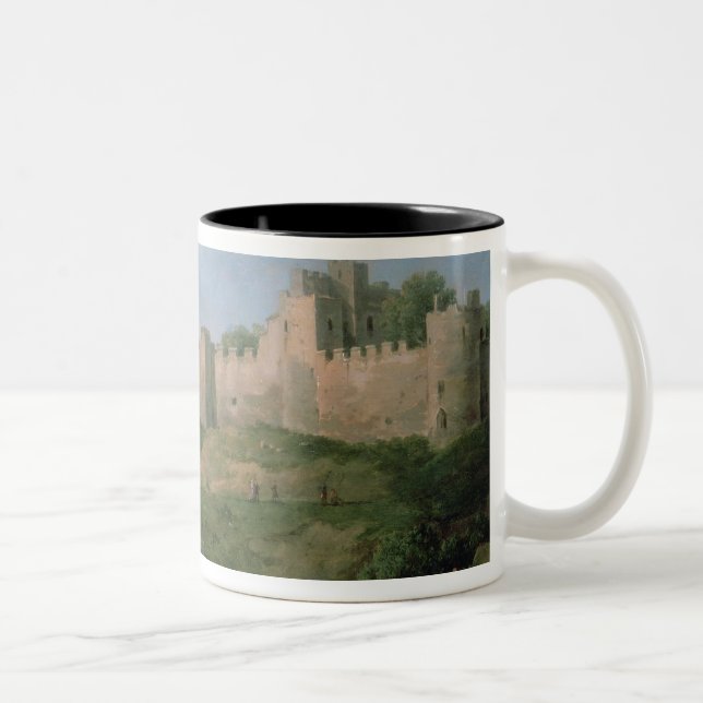 Ludlow slott Två-Tonad mugg (Höger)