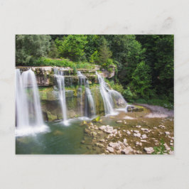 Ludlowville Falls, Lansing, New York Vykort