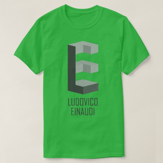 Ludovico Einaudi T Shirt (Design framsida)