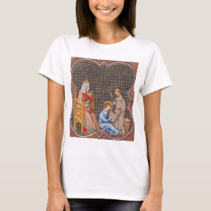 Ludvig den helige av Frankrike Beskyddare av kunga T Shirt