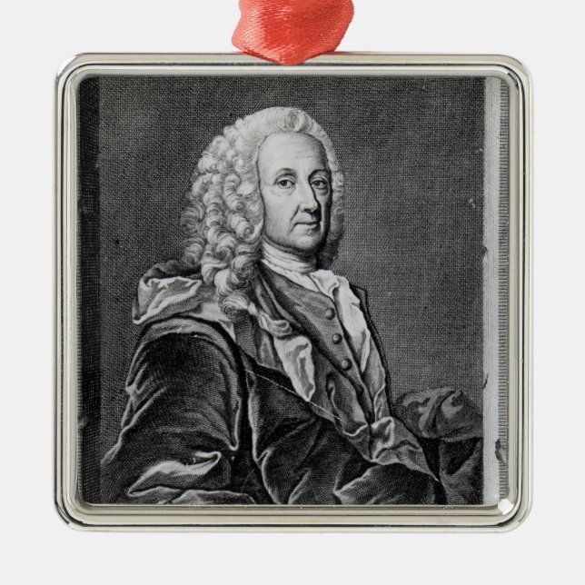 Ludvig Holberg Julgransprydnad Metall (Framsidan)