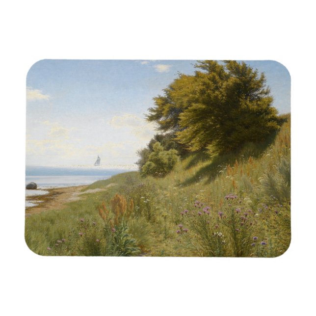 Ludvig Kabell - Sommardag till havs Magnet (Horisontell)