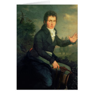 Ludvig skåpbil Beethoven, 1804 Hälsningskort
