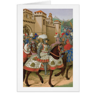 Ludvig XII (1462-1515) Lämnar Alexandria den 24 Hälsningskort