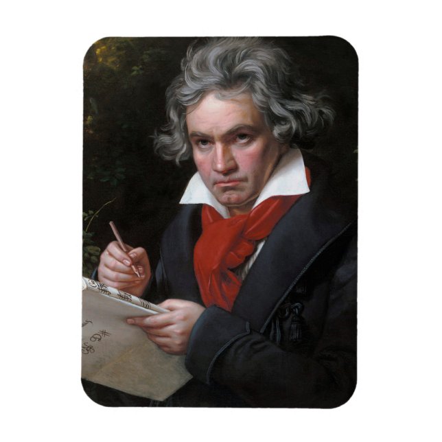 Ludwig Beethoven Symphony Classical Music Composer Magnet (Vertikal)