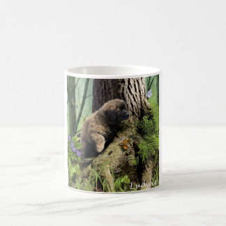 Ludwig de Leonberger valpmuggarna Kaffemugg