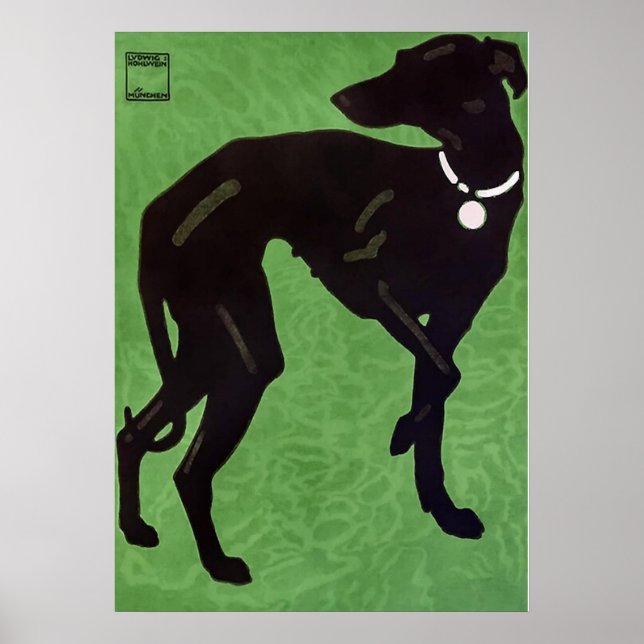 LUDWIG HOHLWEIN POSTER (Framsidan)