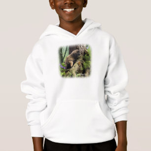 Ludwig Leonbergeren undersöker naturhoodien T-shirt