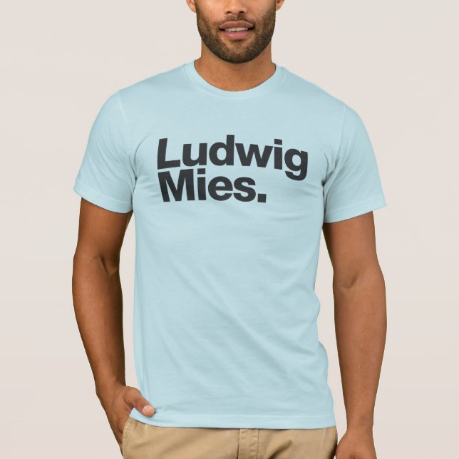 Ludwig Mies / Manar Bella Canvas T-shirt (Framsida)