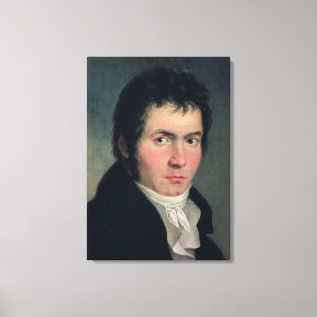 Ludwig van Beethoven , 1804 Canvastryck (Framsida)