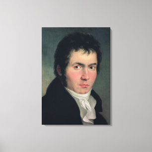 Ludwig van Beethoven , 1804 Canvastryck