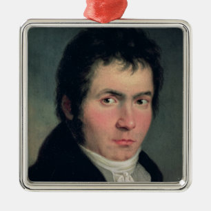 Ludwig Van Beethoven 1804 Julgransprydnad Metall