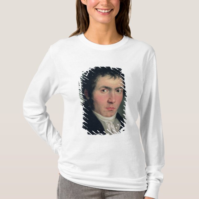 Ludwig Van Beethoven 1804 T-shirt (Framsida)