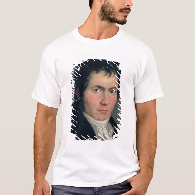 Ludwig Van Beethoven 1804 Tee Shirt (Framsida)