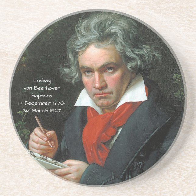 Ludwig van Beethoven, 1820 Underlägg (Framsidan)