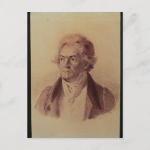 Ludwig Van Beethoven 1824 Vykort