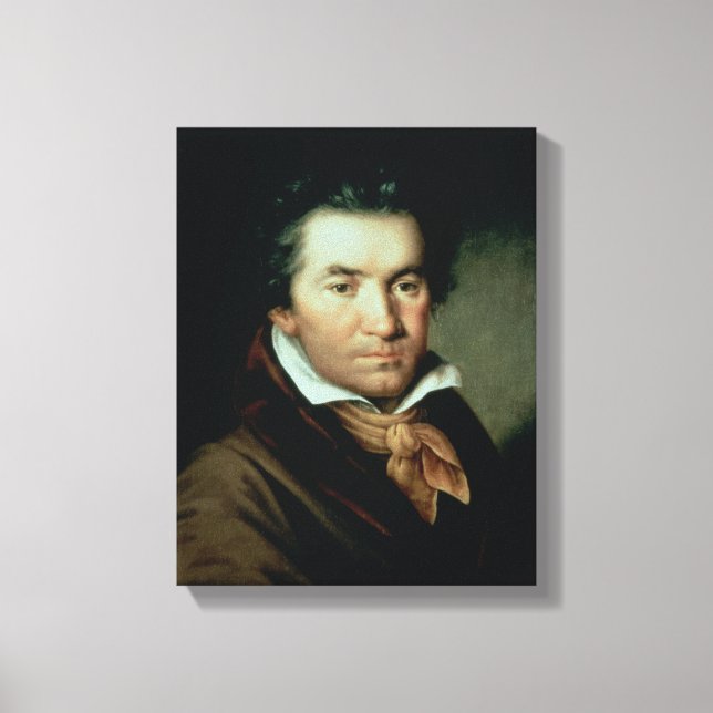 Ludwig van Beethoven Canvastryck (Framsida)
