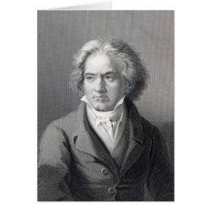 Ludwig Van Beethoven Hälsningskort