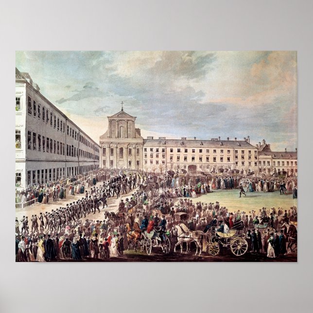 Ludwig van Beethoven i Wien Poster (Framsidan)