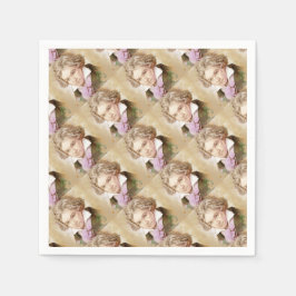 Ludwig van Beethoven im Aquarell Stil Pappersservett