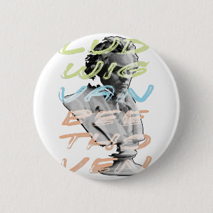 Ludwig van Beethoven in neon typography design Knapp