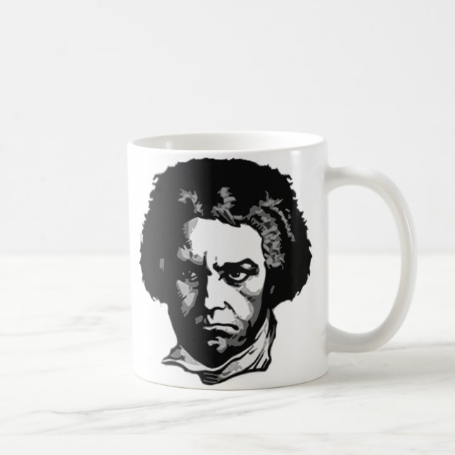 Ludwig Van Beethoven Kaffemugg (Höger)