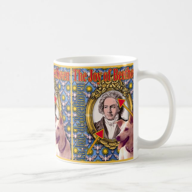 Ludwig Van Beethoven Kaffemugg (Höger)