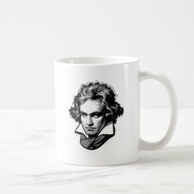 Ludwig Van Beethoven Kaffemugg (Höger)