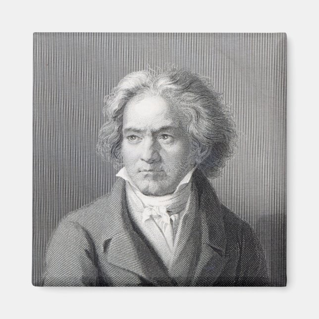 Ludwig van Beethoven Magnet (Framsidan)