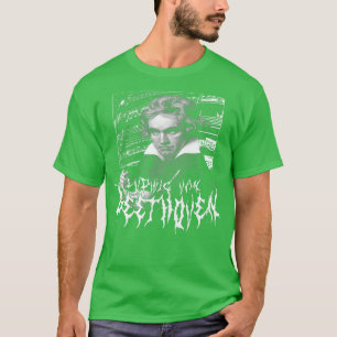 Ludwig Van Beethoven Metall T Shirt