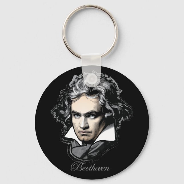 Ludwig van Beethoven Nyckelring (Framsida)