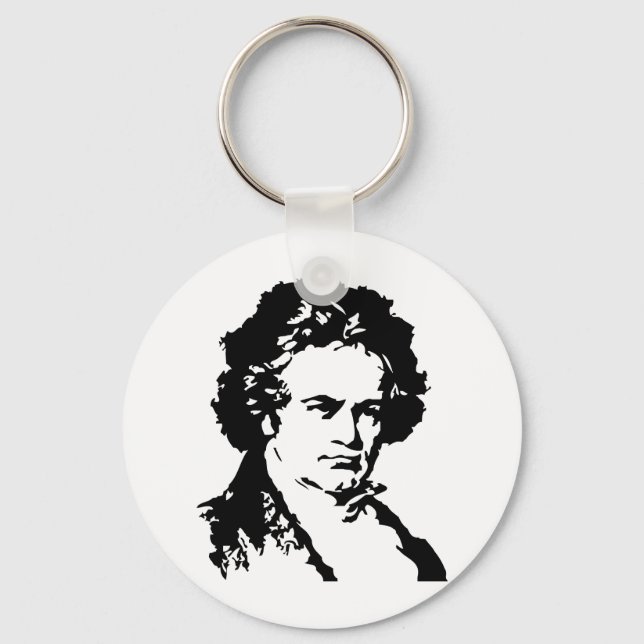 Ludwig van Beethoven Nyckelring (Framsida)
