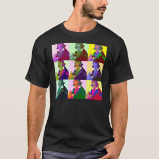 Ludwig Van Beethoven Pop Art T Shirt