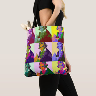 Ludwig Van Beethoven Pop Art Tygkasse
