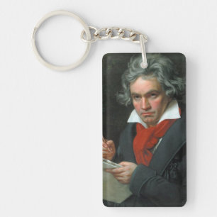 Ludwig van Beethoven Porträtt Nyckelring
