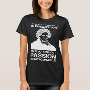 Ludwig van Beethoven Porträtt Pianists Piano Playe T Shirt