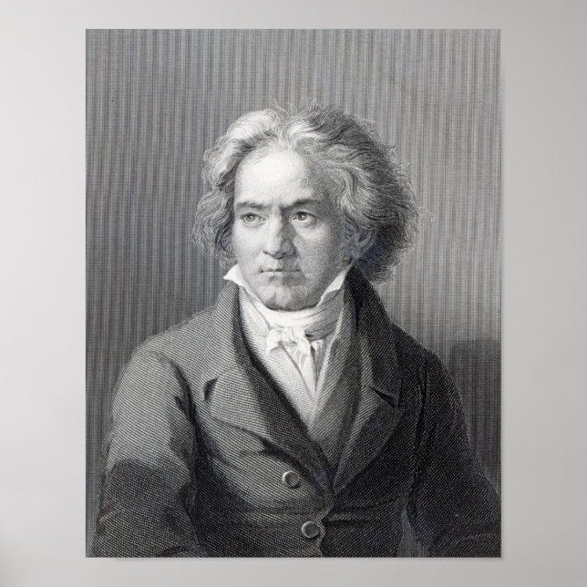 Ludwig van Beethoven Poster (Framsidan)