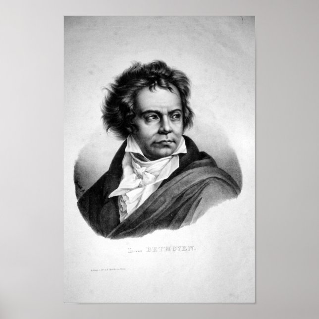 Ludwig van Beethoven Poster (Framsidan)
