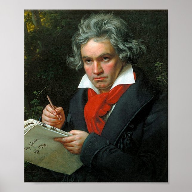 Ludwig Van Beethoven Poster (Framsidan)