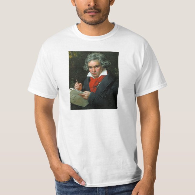 Ludwig Van Beethoven T Shirt (Framsida)
