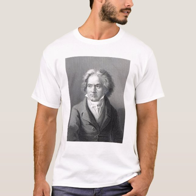 Ludwig Van Beethoven T-shirt (Framsida)