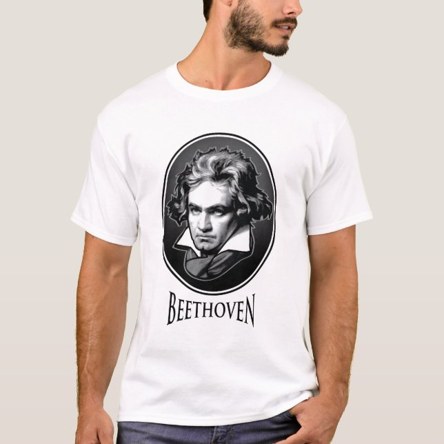 Ludwig Van Beethoven T Shirt (Framsida)
