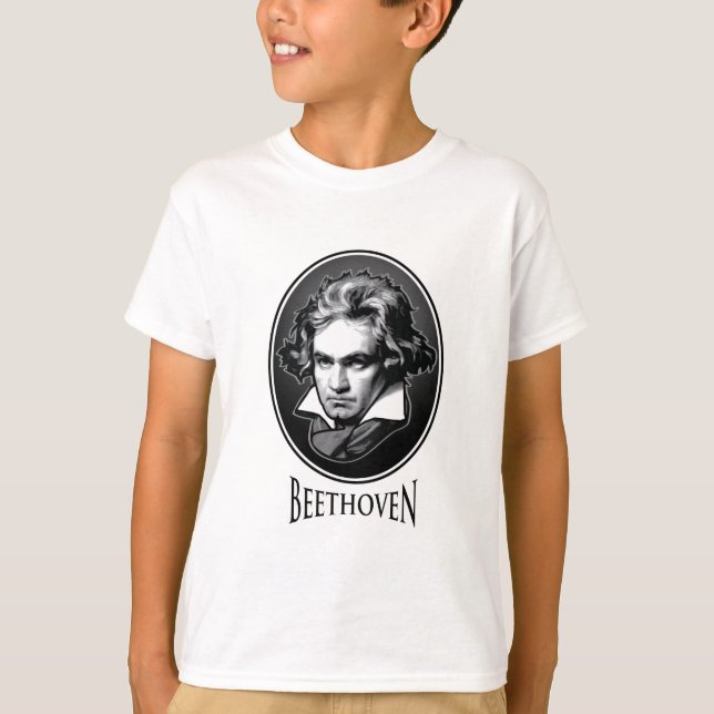 Ludwig Van Beethoven T Shirt (Framsida)