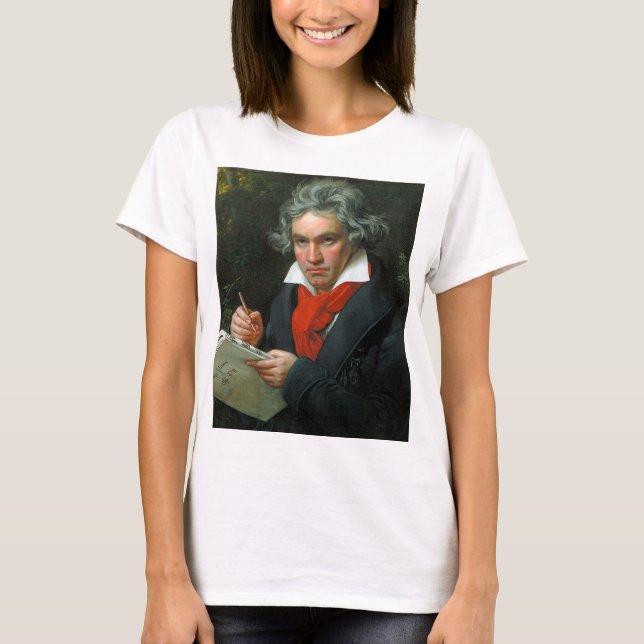 Ludwig Van Beethoven T Shirt (Framsida)