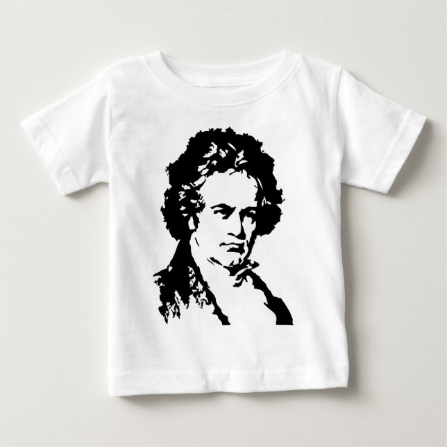 Ludwig Van Beethoven T Shirt (Framsida)