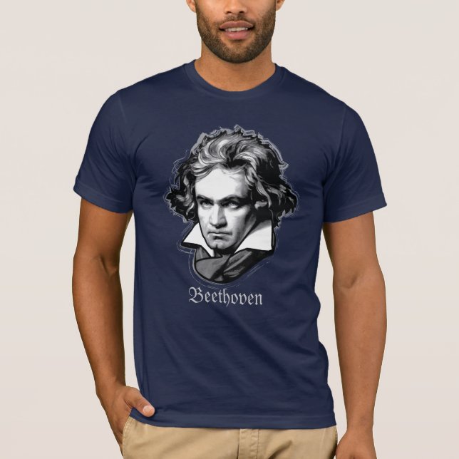Ludwig Van Beethoven T-shirt (Framsida)