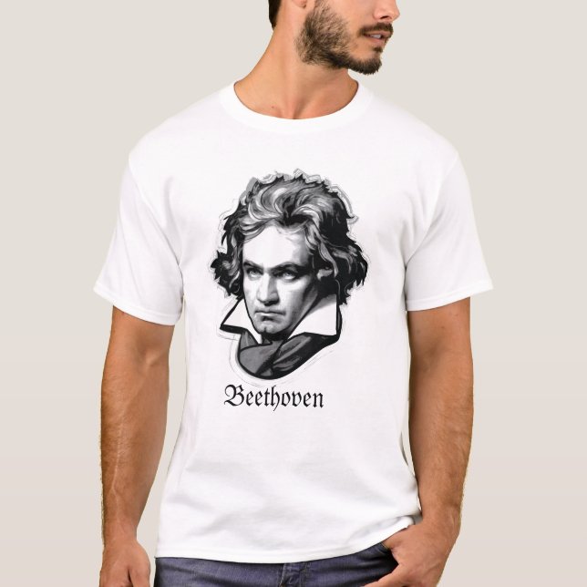 Ludwig Van Beethoven T-shirt (Framsida)